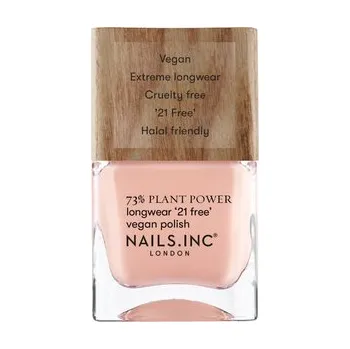 Lak na nehty Nails Inc. London Plant Power dlouhotrvající lak v eko balení bez plastu 14 ml, In My O-Zone
