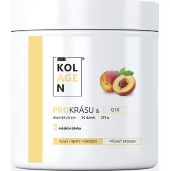 MujKolagen PROKRÁSU & Q10 – Broskev, 224g