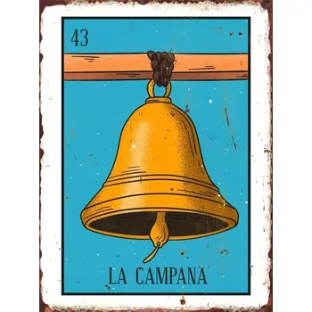 Plechová cedule Plechová cedule | Dekorační tabule, Vintage plakát - 3 , 14x20 cm