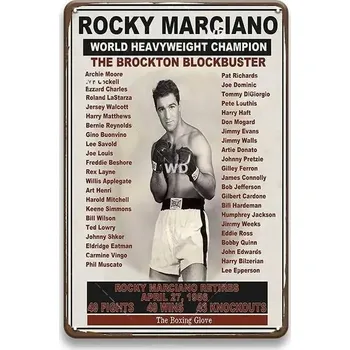 Plechová cedule Vintage box | Retro plechová cedule, Filmový plakát - 23 , 40x30 cm