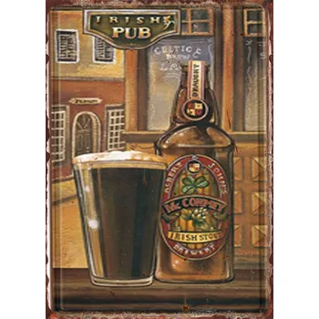 Plechová cedule Plechová retro cedule | pivní tabulka - 30 , 20x30 cm