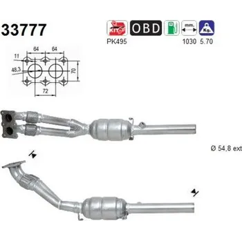 Katalyzátor Katalyzátor AS 33777