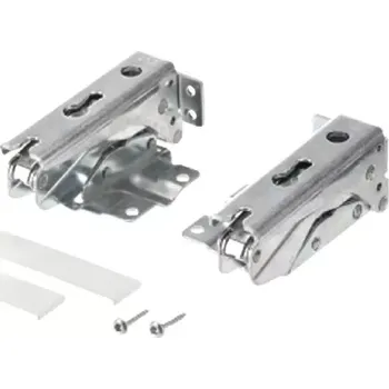 Příslušenství pro lednici  Originální závěs dveří BSH pro chladničky a mrazničky Bosch Siemens - 2 ks pantů Hettich 3306 5.0/3307 5.0 s kódy 00481147 a 00492680