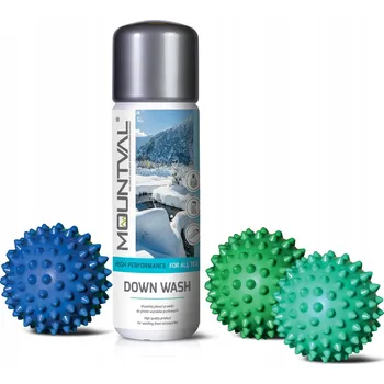 Prací prostředek Sada na praní a sušení péřového oblečení Mountval Down Wash Balls Set