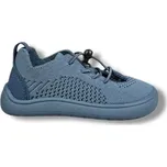 Dětská plátěná obuv BAREFOOT Protetika - modré - 20