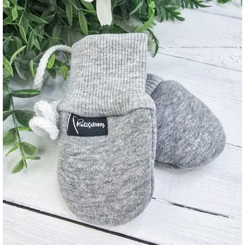 Rukavice Kulišárny Bezpalcové WARM rukavice ŠEDÝ MELÍR Věk v měsících: 12-24 měsíců