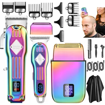 Strojek na vlasy Profesionální stříhací strojek na vlasy s Přesným Nastavením Střihu