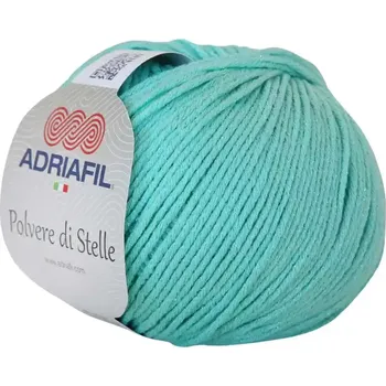 Příze Adriafil Polvere di Stelle 22 Mentolová (Letní příze Polvere di Stelle mentolová)