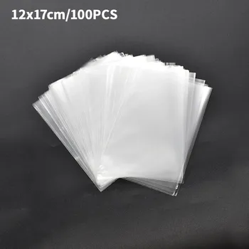 Dárková taška Plastové sáčky na dárky | průhledné celofánové pytlíčky 100 ks - 100ks 12x17cm