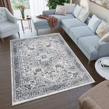 Koberec Kusový koberec Mystic - orientální 3 - modrý/šedý Rozměr koberce: 120x180 cm