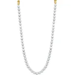 Police Bílý korálkový náhrdelník z pryskyřice PEJLN2103904 + 2 měsíce na vrácení zboží