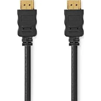 Video kabel Nedis CVGB34060BK50 - High Speed HDMI Kabel s Ethernetem | Konektor HDMI - HDMI | 4K@60Hz | ARC | 5.00 m | Černá CVGB34060BK50
