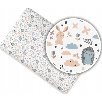 Prostěradlo BAVLNĚNÉ PROSTĚRADLO DO POSTÝLKY 180x80, POLSKÝ 100% BAVLNA