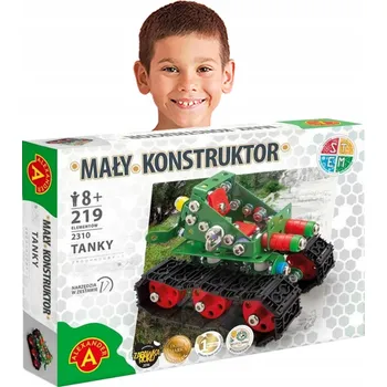 ostatní stavebnice STAVEBNICE K SESTAVENÍ Konstrukční TANK Malý Konstruktor Tanky ALEX DĚTI