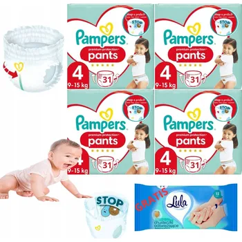 Plenkové kalhoty Plenkové Kalhotky Pampers Premium Care velikost 4 116 ks