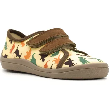 Chlapecké tenisky Beda Barefoot Plátěné tenisky Playful BFN Dinosaurus Velikost: 28