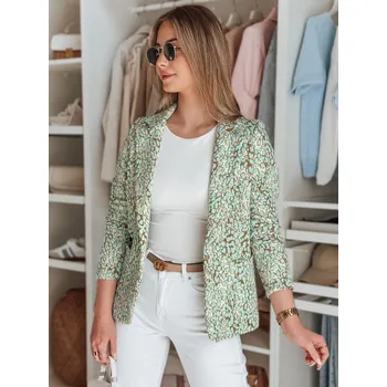 Dámské sako Dámské sako vypasované MARABELL PY0126 Barva: Světle zelená, Velikost: M