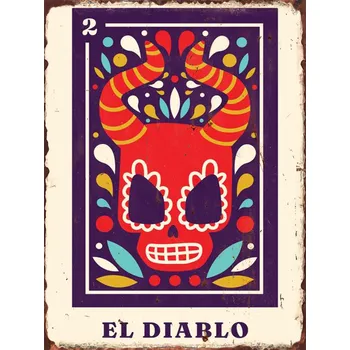 Plechová cedule Plechová cedule | Dekorační tabule, Vintage plakát - 11 , 20x30 cm