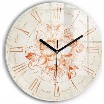 Hodiny Nástěnné hodiny Wallfluent béžové 30 cm