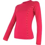 Dámské triko SENSOR Merino Air, dlouhý rukáv, magenta - L