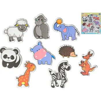 Mikro trading Zvířátka pěnová do vany - 9 ks