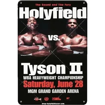 Plechová cedule Vintage box | Retro plechová cedule, Filmový plakát - 3 , 40x30 cm