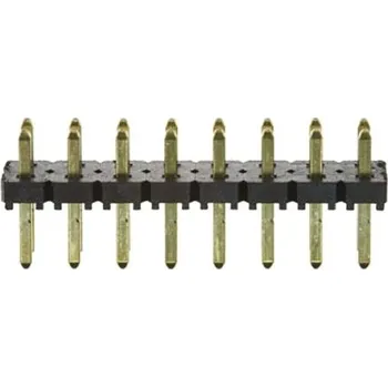 Elektrický konektor Kolíkový konektor, řada: TLW, Deska-Deska, Vodič-Deska, počet kontaktů: 16, počet řad: 2, rozteč: 2.54mm izolace