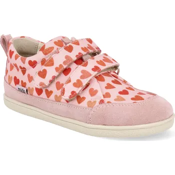 Mido shoes Barefoot dětské tenisky Mido - Love rose růžové Velikost: 26