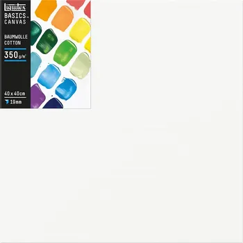 Textilie Liquitex Basics Malířské plátno v rámu, 40 × 40 cm, hloubka: 1,9 cm 470040040 DIR