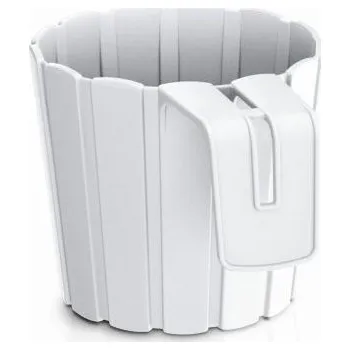 Květináč Závěsný květináč Boarde Hook bílý