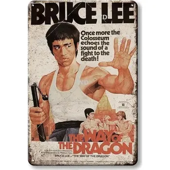 Plechová cedule Vintage box | Retro plechová cedule, Filmový plakát - 24 , 20 x 14 cm