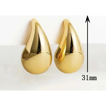 Náušnice Náušnice ve tvaru kapky pro ženy | Módní doplněk, elegantní šperk 2 ks - 03