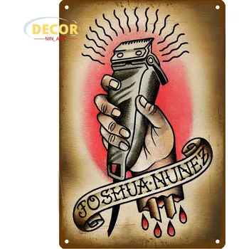 Plechová cedule Vintage plechová cedule | Retro tabulka - 21 , 14 x 20 cm - 5,9 x 7,9 palce