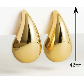 Náušnice Náušnice ve tvaru kapky pro ženy | Módní doplněk, elegantní šperk 2 ks - 05