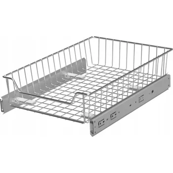Výsuvná kuchyňská police Šuplík koš 50 cm
