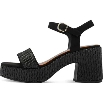 Dámské sandále Tamaris 1-28311-44-001 Dámské sandály na podpatku černé 39