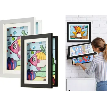 Rám na obraz Umělecký otevírací rám na fotky – výkresy A4