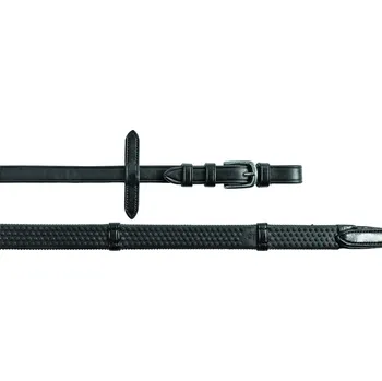 EQUESTRO Otěže Kris Plus NP Equestro, různé délky, černé FULL