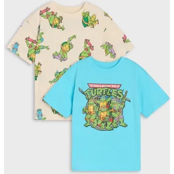 Sinsay - Sada 2 triček Teenage Mutant Ninja Turtles - vícebarevná - 250EC-MLC - 250EC-MLC-104