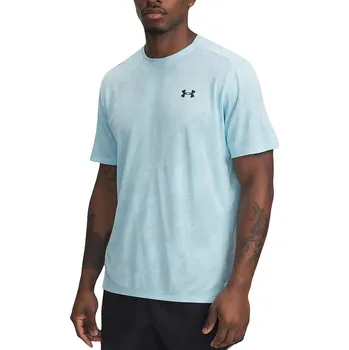 Pánské termoprádlo tričko Under Armour Tech Vent Jacquard - Stream/Black XL