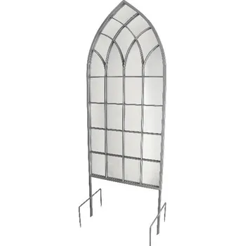 Zrcadlo GOTHIC, zápich/na podstavci, 180cm|Esschert Design