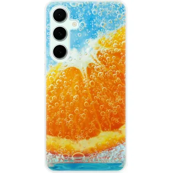Pouzdro na mobilní telefon Odolné silikonové pouzdro iSaprio - Orange Water - Samsung Galaxy S24 FE
