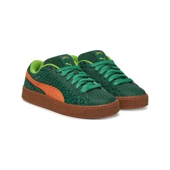 Dámská obuv Sneakersy Puma Suede XL TMNT Jr 401427 01 Zelená 37_5