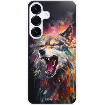 Pouzdro na mobilní telefon Odolné silikonové pouzdro iSaprio - Abstract Wolf - Samsung Galaxy S25