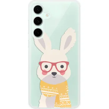 Pouzdro na mobilní telefon Odolné silikonové pouzdro iSaprio - Smart Rabbit - Samsung Galaxy S24 FE