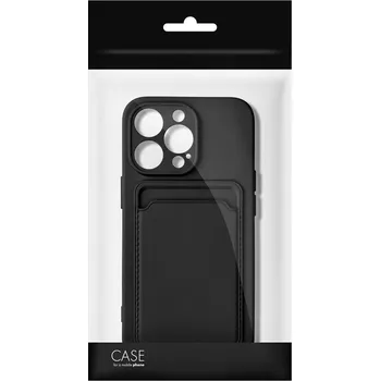 Školní sáček Univerzální sáček na zip černý / průhledný (230x120mm)