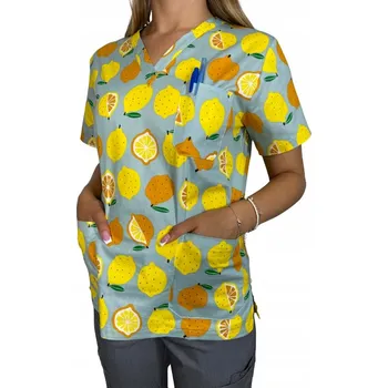 Zdravotnický oděv MIKINA LÉKAŘSKÁ ZÁSTĚRA UNIFORMA BAVLNA OBLEČENÍ ZDRAVOTNICKÉ VYBAVENÍ XL