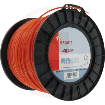 Příslušenství k zahradní technice Struna do křovinořezu 3,0 mm PRO-CUT hvězda délka 240 m