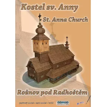 Papírový model Kostel sv. Anny - Rožnov pod Radhoštěm (1:120) (Z-Art)