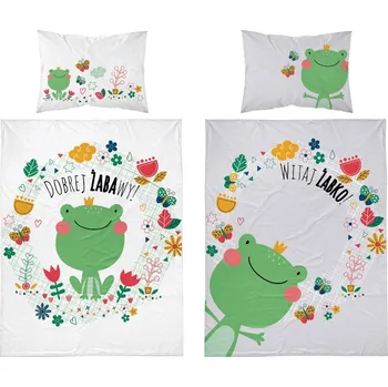 Povlečení Sada povlečení Detexpol 90 x 120 cm šedá